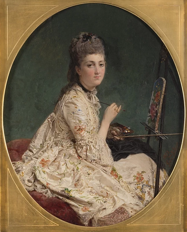 La pittrice